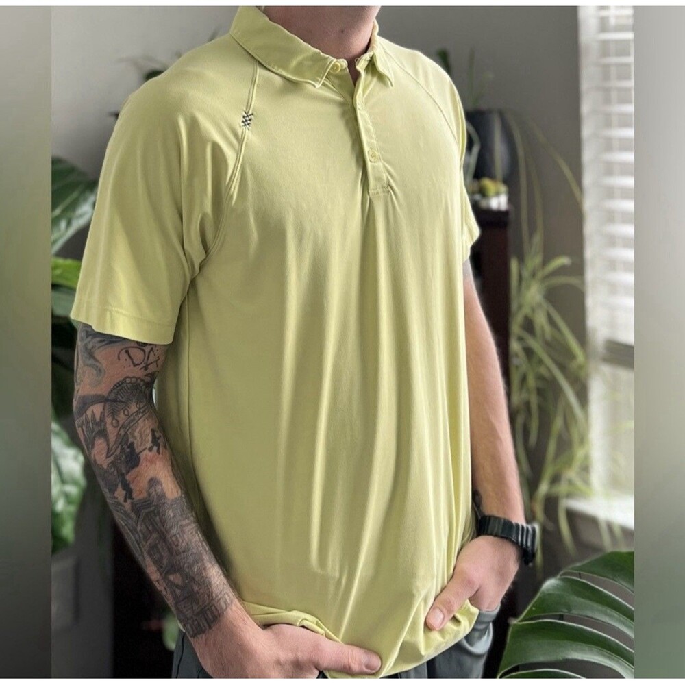 Rhone Reign Polo Moisture Wicking Anti Odor UPF 50 Short Sleeve NWT XL